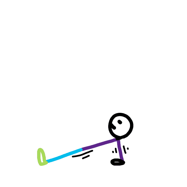 Gainage inversé levé de jambe